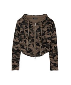 WEGO カーブヘムダブルZIPパーカー