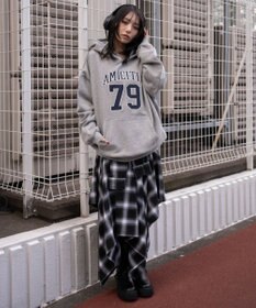 WEGO グラフィックビッグプルパーカー