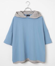 WEGO フェイクレイヤードフードT（S）