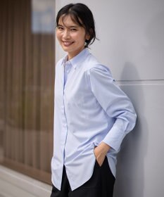 ANY 【手洗い可能/抗菌防臭/UVカット/速乾】レギュラーカラーシャツ