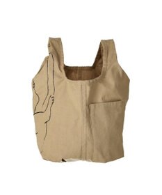 ROOTOTE 2673【ミニサイズ エコバッグ：ネコ柄】/ NA.ルーショッパーミニ.マルシェ-B