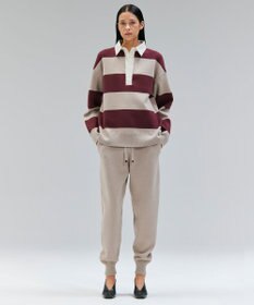 BEIGE， 【洗える】TAFT / コットンカシミヤトラウザーパンツ