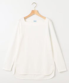 組曲 スクエアネックテール ロングＴシャツ