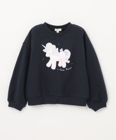 ANY KIDS アニマルプリントトレーナー