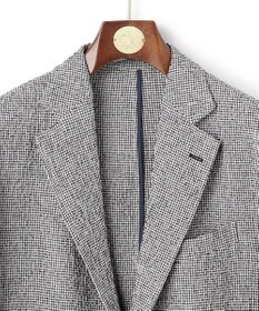 J.PRESS MEN 【SHACKET】ストレッチリネンサッカー ジャケット