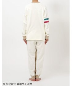 WACOAL ワコール_リラックス＆スリープ パジャマ 長袖 長ズボン 綿100%(本体) ガーゼ裏毛素材 PEANUTS レディース FDX555 /ワコール