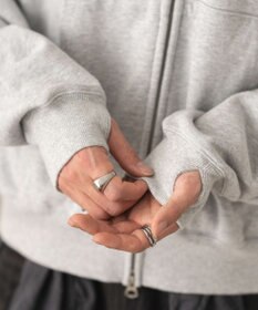 WEGO ショートZIPパーカー