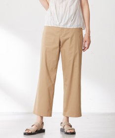 J.PRESS LADIES 【洗える】Vanyストレッチツイル セミワイド パンツ