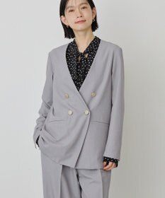 AMERICAN HOLIC 【イージーケア】ノーカラージャケット