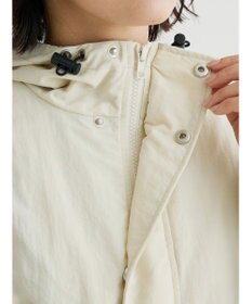 Green Parks フーデットロングコート