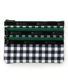 LeSportsac 3ZIP COSMETIC/クラシカルギンガムACC