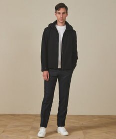 GOTAIRIKU 仕事で着られる 綿100％ 【洗える】カバーネック ドレスTシャツ_ロング