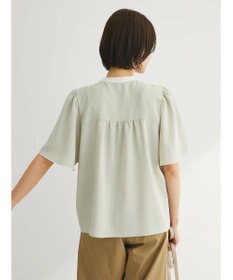 Green Parks ・ＥＬＥＮＣＡＲＥ　ＤＵＥ　バイカラーブラウス