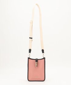 LA BAGAGERIE スクエアレザーミニショルダーバッグ