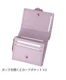 tsumori chisato CARRY 花ししゅう 2つ折り財布