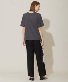 ICB 【接触冷感・UVケア・洗える】ロゴＴＥＥ カットソー