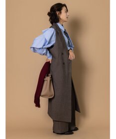 Te chichi 【泉 里香さん着用・Oggi.jp10/23掲載】ラッフルスリーブシャツ