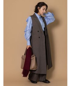 Te chichi 【泉 里香さん着用・Oggi.jp10/23掲載】ラッフルスリーブシャツ