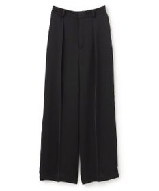 uncrave ライトダブルサテン ワイドパンツ