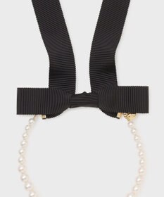 GRACE CONTINENTAL パールリボンネックレス