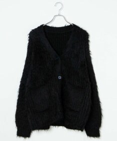 WEGO 【軽量】ブラッシュニットBIGカーディガン