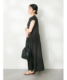 CRAFT STANDARD BOUTIQUE インド綿フレンチスリーブワンピース