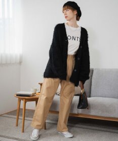 WEGO 【軽量】ブラッシュニットBIGカーディガン