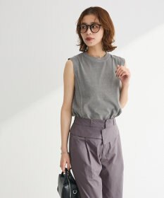 Green Parks ・ＤＯＵＢＬＥ　ＦＬＡＧＳ　ピグメント切替ノースリ