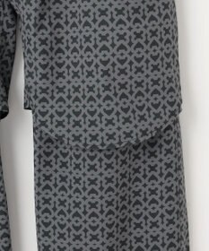 23区GOLF 【MEN】モノグラム レインパンツ  2WAYストレッチ 透湿防水 防風 撥水 ポケッタブル