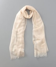 AURORA 【 LANVIN COLLECTION（ランバン コレクション） 】カシミヤ100%薄手オンブレーストール