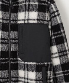 JOSEPH ABBOUD MOUNTAIN 【軽量/暖か/男女兼用】チェックフリース ブルゾン
