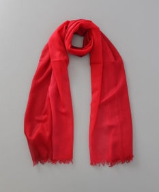 AURORA 【 LANVIN COLLECTION（ランバン コレクション） 】カシミヤ100%薄手オンブレーストール