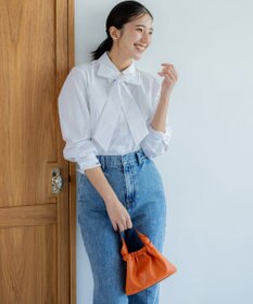 組曲 S 【ボウタイ付き】メッセージシャーティング シャツ