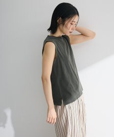 Green Parks ・ＤＯＵＢＬＥ　ＦＬＡＧＳ　ピグメント切替ノースリ