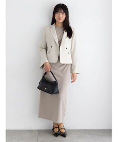 Te chichi フレア袖クロップトテーラードジャケット【AOYAMA FASHION ASSOCIATION × Te chichi】