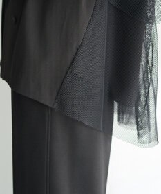 YECCA VECCA 異素材MIXテーラードジャケット