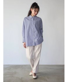 Green Parks ・ＥＬＥＮＣＡＲＥ　ＤＵＥ　パールボタンシャツチュニック