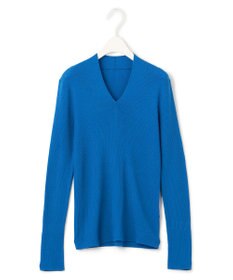 ICB 【洗える】エクストラファインメリノ Vネックプルオーバー