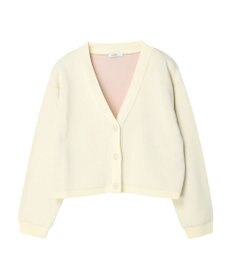 earth music&ecology バイカラースポンディッシュカーディガン