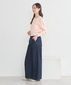 earth music&ecology ミニケーブルコンパクトカーディガン