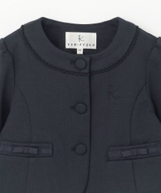 組曲 KIDS 【110-140㎝】ラウンドカラー ジャケット