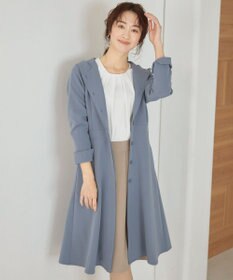 Tiaclasse L 【新色追加・洗える】フーデッドフレアコート