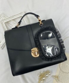 WEGO 【痛バ＆推し活グッズ】レターフラップ痛ショルダー