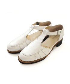 Pointer 本革 通気性Tストラップパンプス