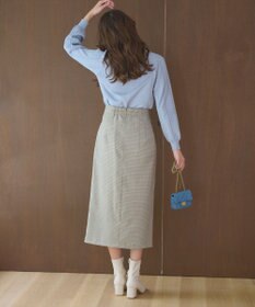 Feroux 【洗える】ビジューボタン カーディガン