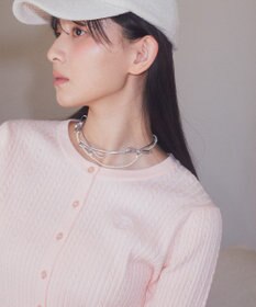 earth music&ecology ミニケーブルコンパクトカーディガン