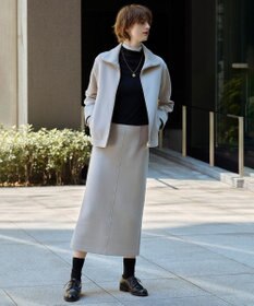 J.PRESS LADIES 【WEB限定】シアーストレッチフライス メローネック シアー カットソー