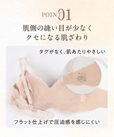 Wing ノンワイヤーブラ 吸いつくようなフィット感 軽いつけごこち ナチュラルなバストシルエット ブラジャー KB4100 ウイング／ワコール