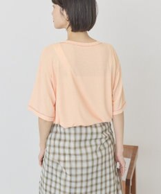AMERICAN HOLIC 【先行予約】【マルチ機能】配色ステッチルーズTシャツ