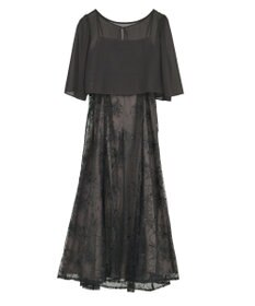 YECCA VECCA 【2点SET】フラワー柄スパンコール刺繍ドレス